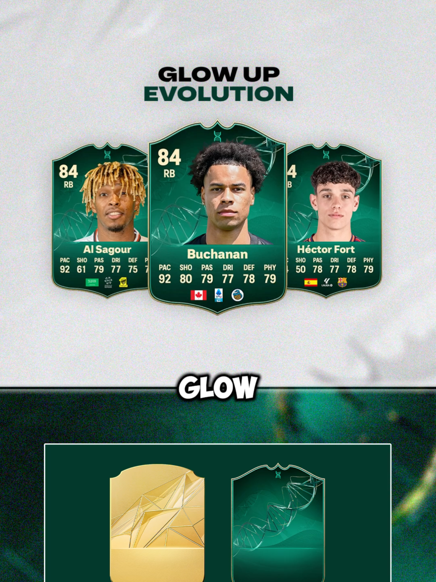 Best Picks For New Glow Up Evolution #eafc #eafc25 #fc25