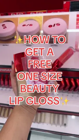 FREE LIPPIE when you get the NEW one size beauty foundation and infinity sponge #FULLBEATFOUNDATION #SuperBrandDay #onesizebeauty #onesize #falldealsforyou #tiktokshopfinds #tiktokshopdeals #onesizeturnupthebase #onesizeturnupthebasefoundation #onesizebeautyturnupthebase #foundation #beauty @ONE SIZE BEAUTY 