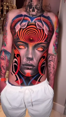 Mais um fechamento feito em uma sessão prezando  Sempre a evolução e qualidade …  Deixe sua nota e um comentário sobre oque achou … #tatuagem #tattoo #inked #ink #fyp #fullcolor #explore #fyp 