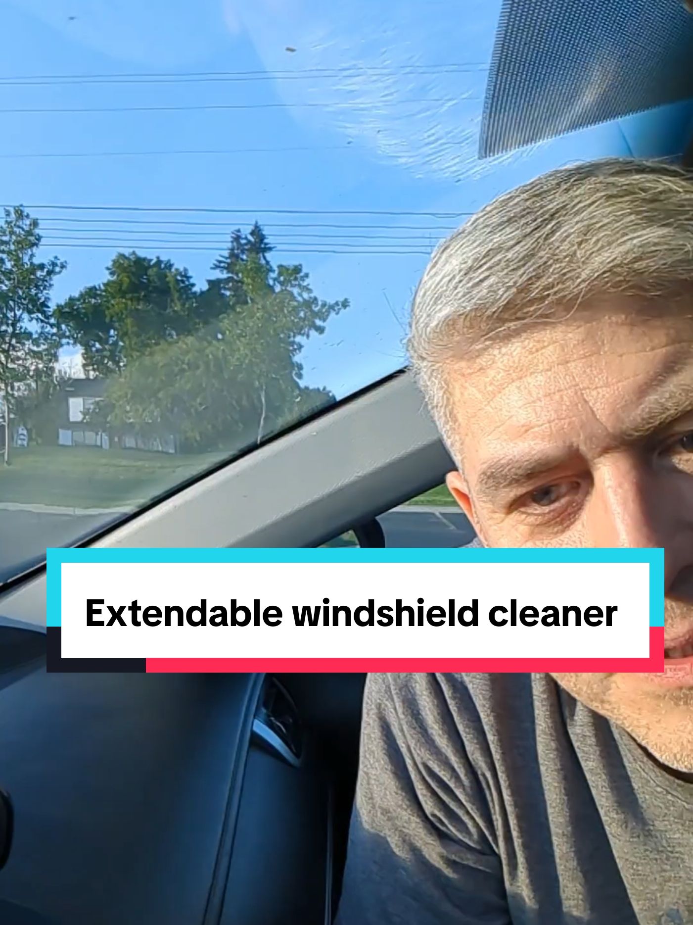 This makes cleaning the inside of my windshield so much easier.  #TiktokshopHolidayhaul #tiktokshopCyberMonday #tiktokshopBlackFriday #Falldealsforyou #autodetailing #autocleaning #windshieldcleaning #holidaygiftideas #christmasgiftideas 