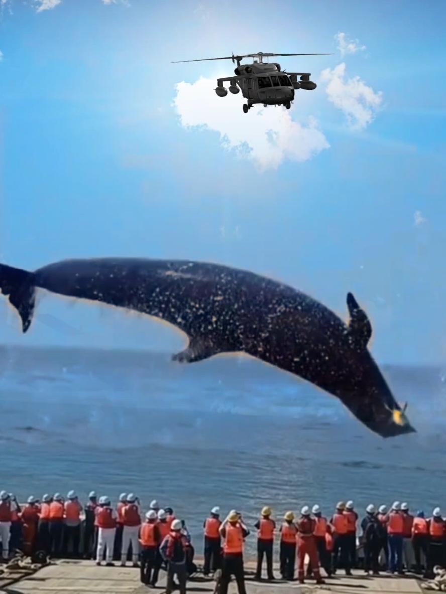 A very fantastic whale in the ocean #jesus #naturebature #infotechfarsi #danger #giant #whale #oh #god #scary 