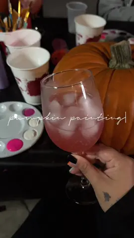 Wine + pumpkin painting 🎃❤️🍂 #CapCut #fyp #pumpkinpainting #pumpkinseason #pumpkinactivities #paintpumpkins 
