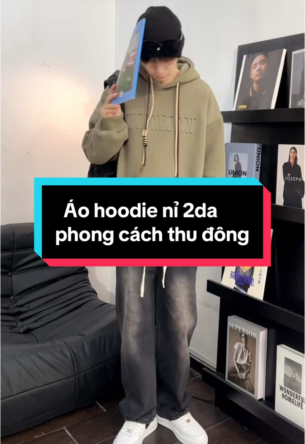 Áo hoodie phong cách thu đông #salegiuathang #xuhuongtiktok #hoodiezip #hoodie #thudong #viraltiktok #unisex #aoni2da 