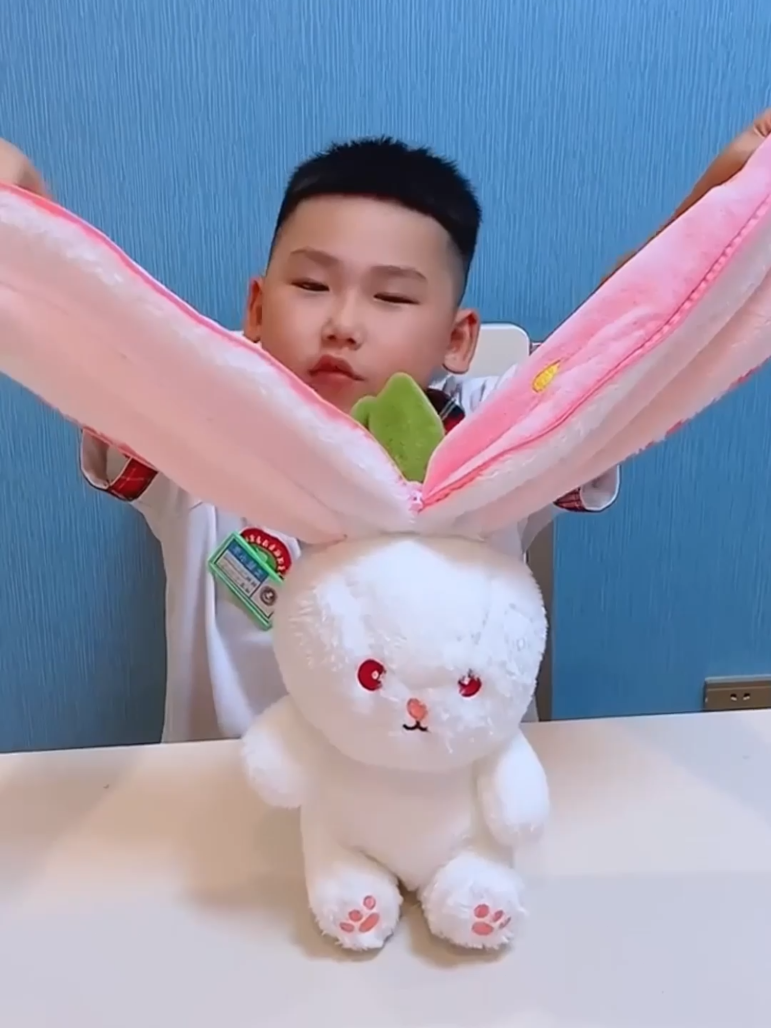 he is healing my inner child 🥹❤️ #bunnyplush #plushies #giftideasforher #perfectgifts #forher #tiktokfinds #1010 #1010tiktokshoppingsale