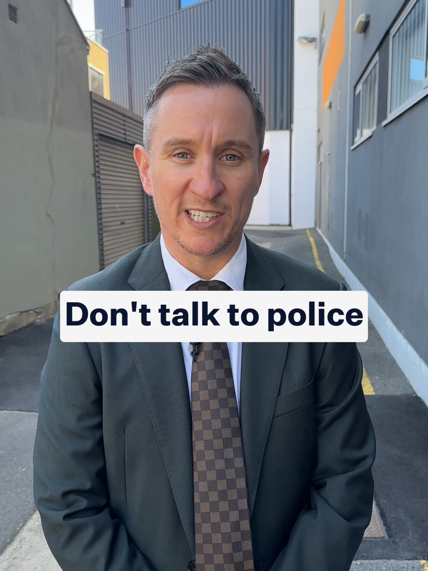 Don't talk to police, even if you are innocent. You could unwittingly incrimiate yourself or trigger an investigation against you, should you say the wrong thing. Exercise your right to remain silent and ALWAYS contact a lawyer before talking to police.  #criminallawyer #legaladvice #lawyersoftiktok #lawyer