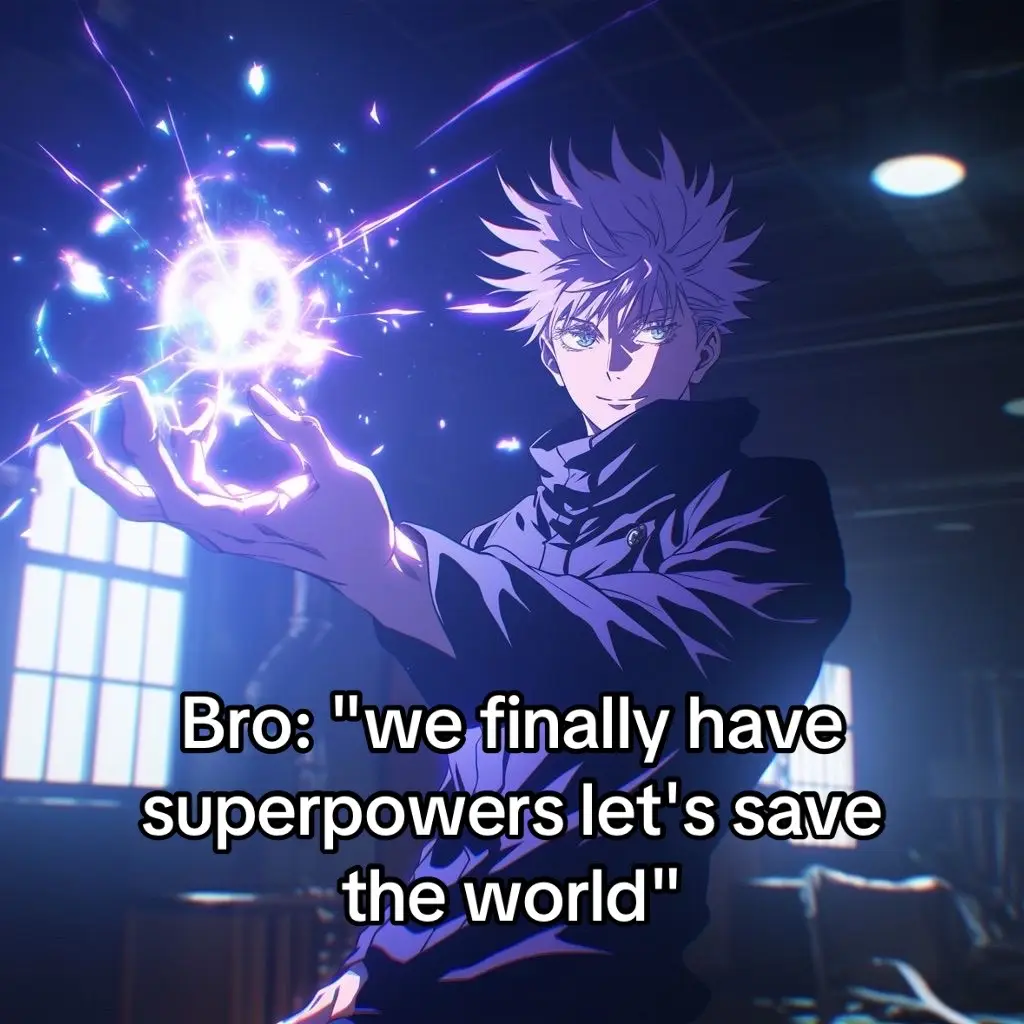 #real #viral #anime #relatable #gojo #sukuna #jjk #superpowers 