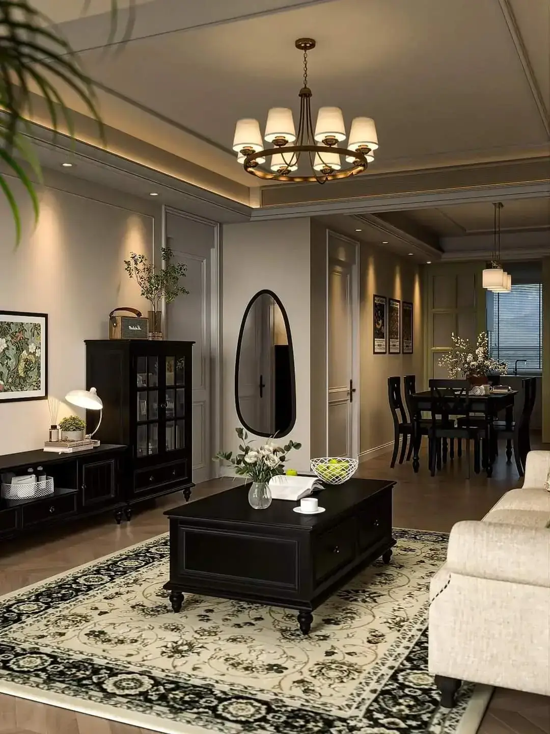 Dekorasi kediaman sentuhan moden dengan elemen klasik dan elegan. Setiap sudut ada cerita, setiap detail ada maknanya. Gabungan perabot vintage dan warna-warna neutral menjadikan ruang di dalam rumah ini rasa timeless tapi tetap cozy dan berada dalam 'class' tersendiri. Tak perlu berlebihan, yang penting gaya kekal abadi 🕰️✨ #impiana  #impianakongsi  #dekordekorimpiana  #modernclassic  #classelegant  Kredit 📸: Dream Mansion