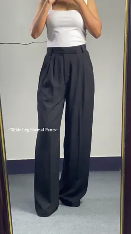 Dm us on insta to order#fitdripp #widelegformalpants #capsulewardrobestyle 