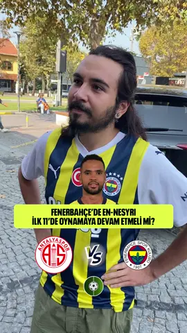 🎙️ Fenerbahçe taraftarlarına sorduk: “En-Nesyri ilk 11’de oynamaya devam etmeli mi?” #Fenerbahçe #YoussefEnNesyri #sporhaberleri