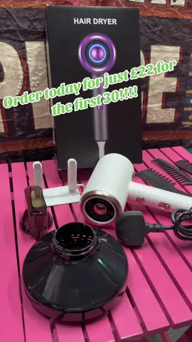 The prices for the first 30 orders today are crazy #tiktokmademebuyit #hairdryer #curlyhair #styling #haulirblower #blackfridaysales #spotlight 