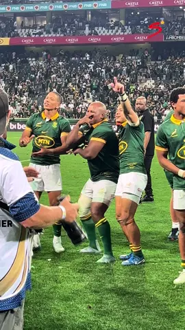 Manie got the celebrations going on the field last night 😆🕺🏻 #springboks #bokke #sarugby #tiktoksa #tiktoksouthafrica #manielibbok #sportsontiktok 