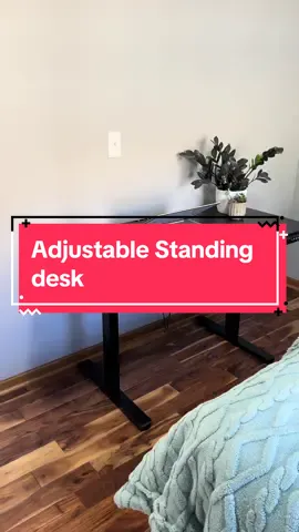 When it comes to a standing desk always go with adjustable … you never know when you will change your mind. This one is set up to fit a walking pad too #creatorsearchinsights ##standingdesk##adjustablestandingdesk##standingdeskwalkingpad##TikTokShopBlackFriday##TikTokShopCyberMonday##DealsForYou ##TikTokShopHolidayHaul