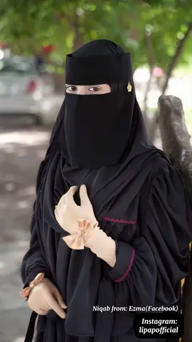 Niqab and hand gloves from:Ezma(facebook)🌻
