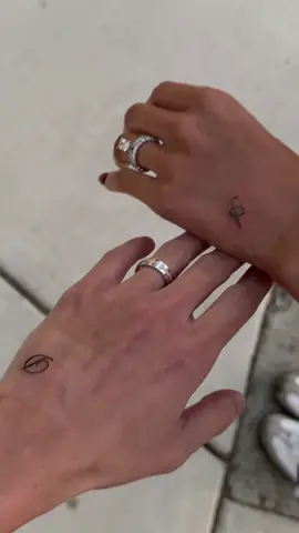 its official now hehe🤭 @Austin  #austinanddesi #tattoo #couplegoals 