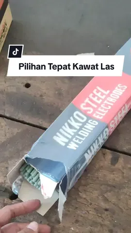 Kawat Las Nikko Steel RD260 E6013 Elektroda ukuran 1.6 mm 2 mm 2.6 mm 3.2 mm welding Listrik SMAW Welding electrodes #laslistrik #SMAW #elektroda