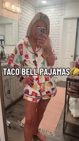 #pajamas #pajamaset #tacobell 