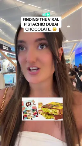 Replying to @Abii I NEED TO FIND THE VIRAL DUBAI PISTSCHIO CHOCOLATE..😩