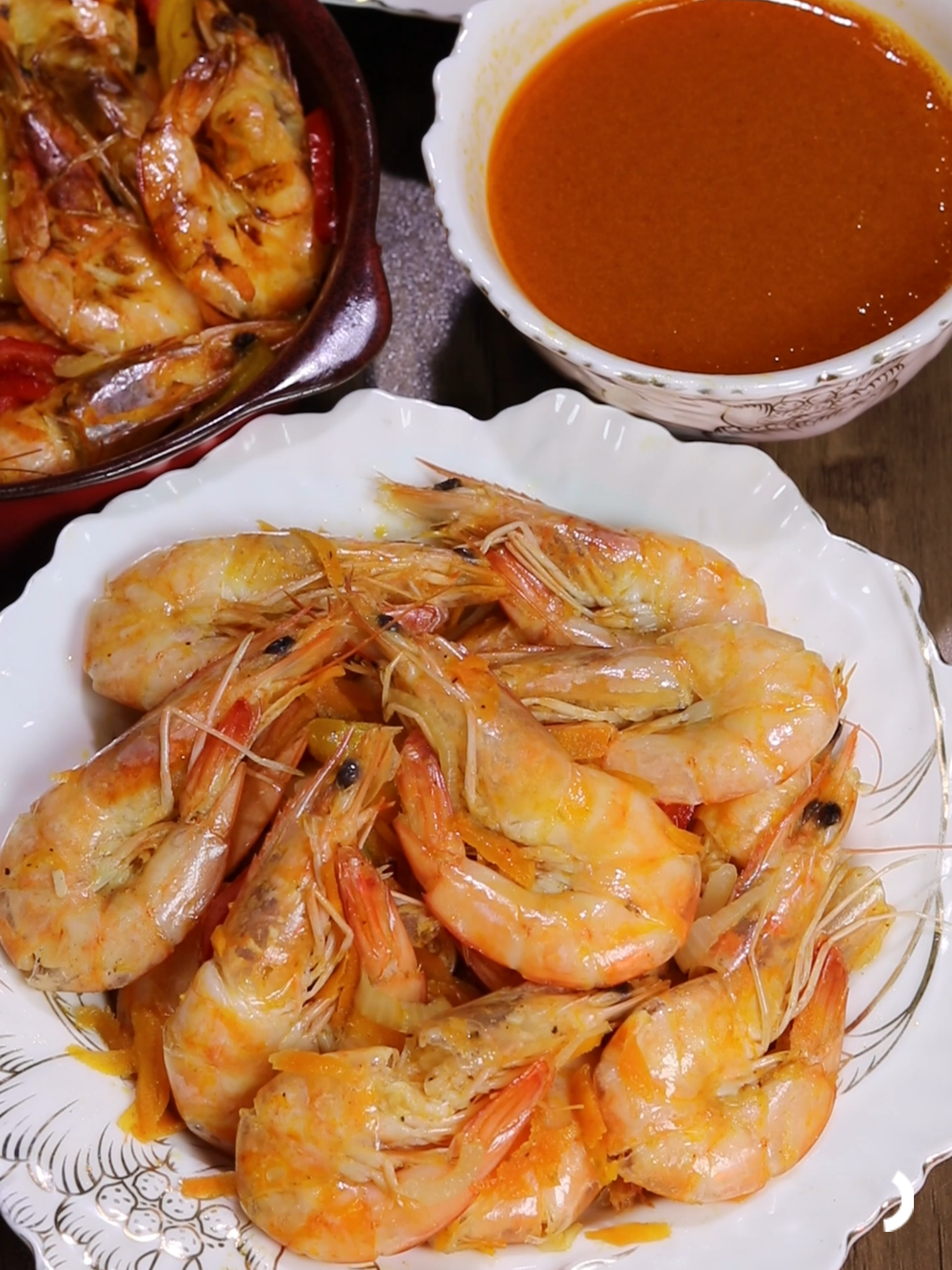 اجمل طريقة لعمل الجمبري بالخلطة 🦐 في دقائق مع ارز الجمبري و الشوربة 👌جربي الجمبري بالطريقة دي وهتعتمديها اكيد. #جمبري #الجمبري #سمك #اسماك #shrimp