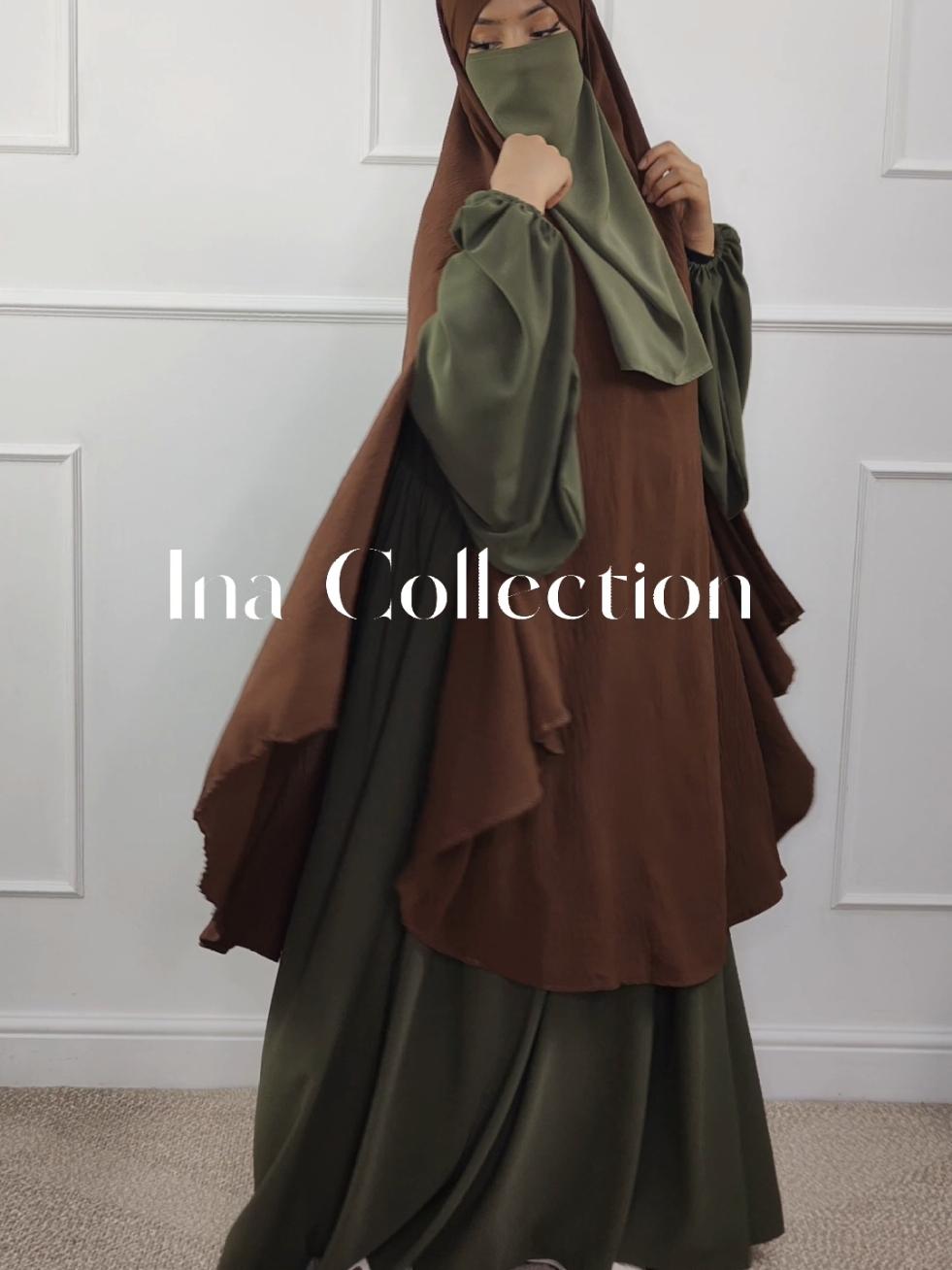 Maxi Khimar Cape Jazz Coffee ➖➖ Matching with➖➖ Abaya El Malika khaki 💚  Half niqab Medina khaki 💚. #abayafashion #abayauk #abaya#modestabaya #khimarabaya #abayaootd #matchingabayas #fyp#foryourpage #abayamuslimah #abayamuslim #khimarlondon ##abayagirl #abayamuslim #muslimwear #abayaoutfit #hijab#womenhijab #hijabfashioninspiration #khimarfashion#eidmubarak #OOTD #ootdgirl#khimar