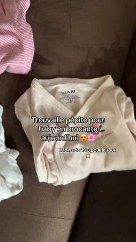 J’avais besoin de body manche longue en 1 mois et j’ai trouvé en même temps des pepite 😍 #vetement #bebe #brocante #bonplan #maman #futuremaman #grossesse2024 #naissance #viedemaman #baby2024 #bebe2024 