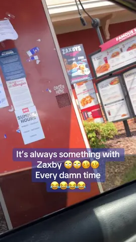 Everytime i go to Zaxbys something is wring or not working 🙄🙄🥴🥴 #fastfood #zaxbys #omg 