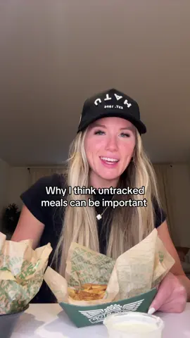 I filmed this a couple weeks ago, but even right now as Im trying to lose 5lbs I still am eating and untracked meal because it really helps me mentally. What are you favorite untracked meals? Let me know in the comments! @Wingstop #macrofriendly #bikinicompetitor #wingstop #cheatmeal #fyp 