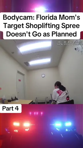 Bodycam: Florida Mom's Target Shoplifting Spree Doesn't Go as Planned #cops #police #copsusa🚔🇺🇸 #policeofficer #foryou 