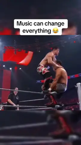Music can change everthing #funny #WWE #meme #tofunny #wrestling #evanbourne #moments #laugh #music #icon #fy #fyp #fabiorton #tiktok 