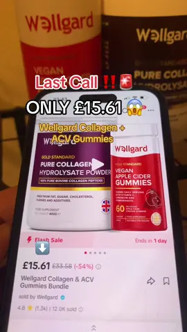 Hurry 😱 #wellgard #wellgardcollagenpowder #wellgardvitamin #tiktokmademebuyit 