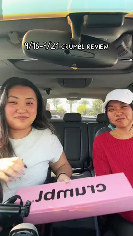 can you tell this is our first time doing a food review?! :D #crumblreview 