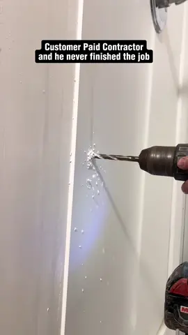 Shower Door Install