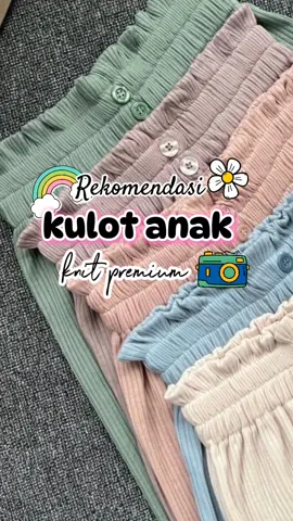 celana kulot knit anak sampai remaja #celanaanak #celanaanakmurah #celananakperempuan #kulotknit #kulotanakmurah 