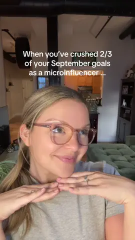 Girls supporting girls >>> WAY over my goal of 20 tiktok shop purchases, hit my goal of 200k likes weeks ago, but now i just have one day to hit my goal of 2,000 followers by the end of Sept! #teamwork #roadto2k #girlssupportinggirls #forthegirls #microinfluencer #smallcreatorsupport #growontiktok 