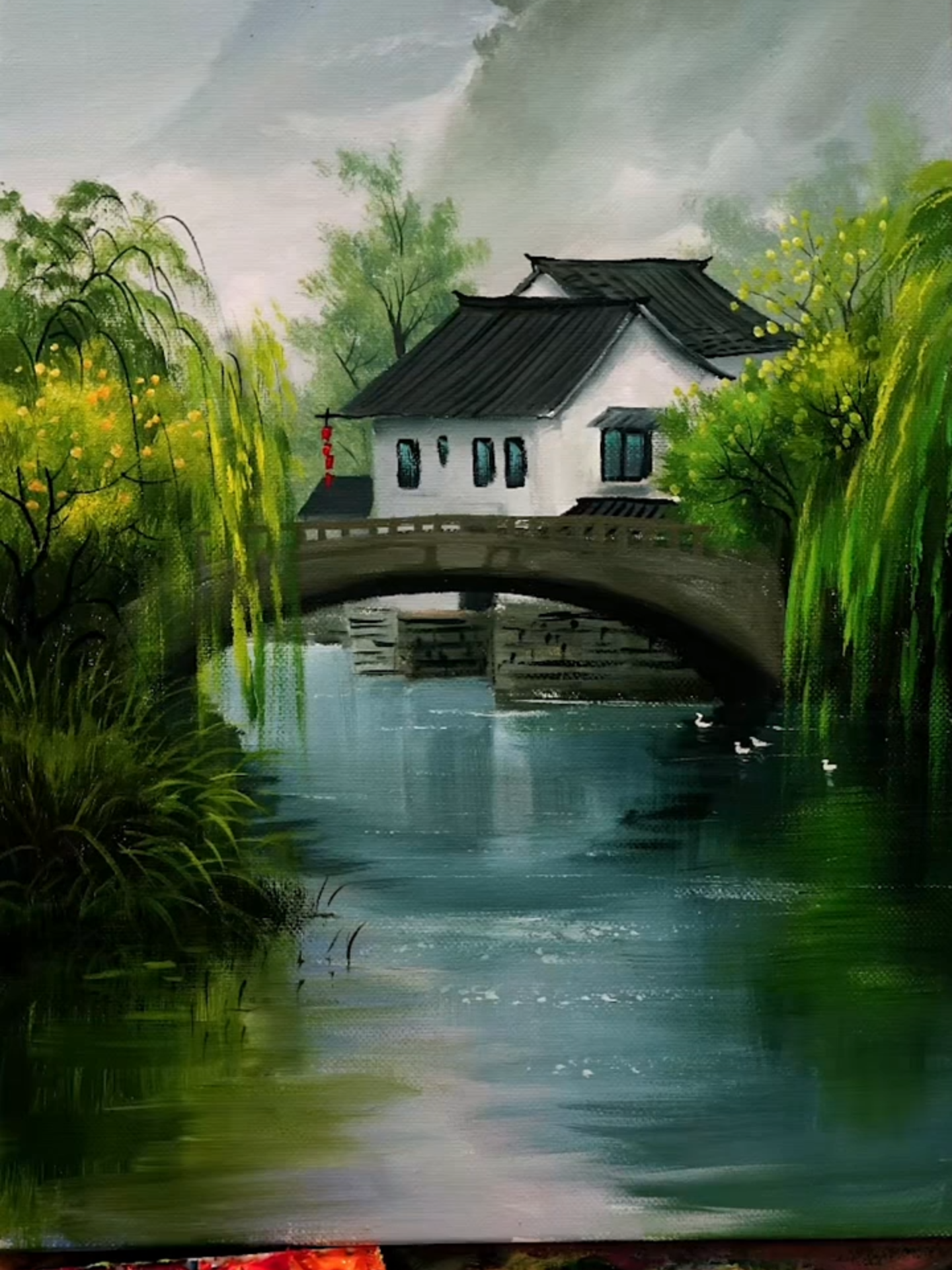 How to draw beautiful scenery with acrylic #sceneryvideosy#draw#acrylic #beautiful#acrylicnail #acrylicpainting #illustration #scenery #naturephotography📷 #natureathome #drawings