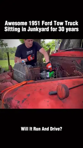 WILL IT RUN?#restoration #recovery #willitrun #engine #rescue #old #car #tiktok #fyp #foryourpage 
