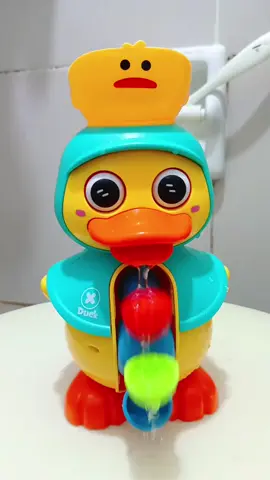 Children's baby duck spinning water wheel bath toy  #littleyellowduckbathtoy  #toyforkids #kidsbathtoy #CapCut 