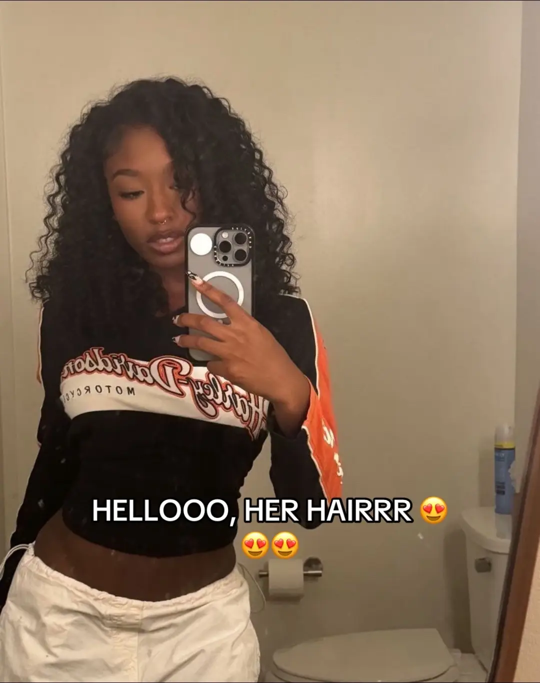 she looks sooo goood omggggg 😍😍😍 #fyp #trend #serenapage #thatgirl #favgirl #gorgeous #pretty #inlove #natural #hair #giving #servinglooks #foryoupag 