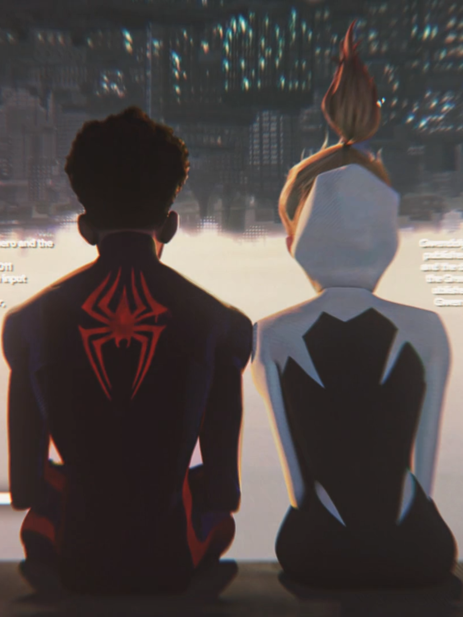 probably my last edit for a while so i had to put in some actual effort || rm: @mol0b || #spiderman #milesmorales #gwenstacy #atsv #edit #fyp