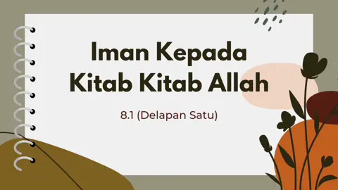 video tugas Projek PAI informasi timeline BAB 2 Beriman kepada kitab-kitab Allah SWT #Pai #kurikulummerdekabelajar #kitabkitab #sekolah #kelas8smp