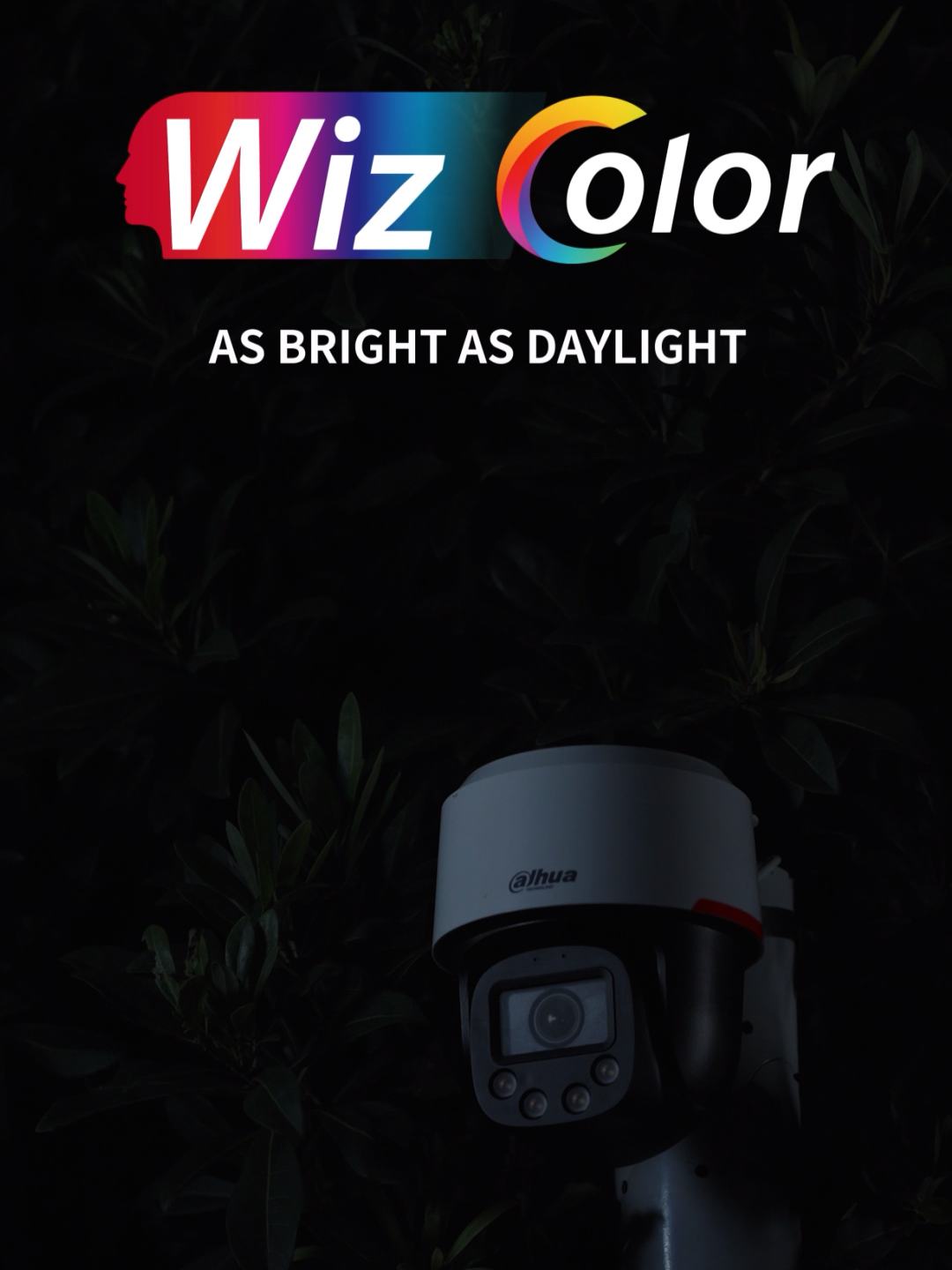 A thief quietly stole a pot of bright flowers from a dark courtyard. When he ran away, he bumped into a security guard. The guard was holding a surveillance video taken by the WizColor camera. The thief was confused. How was he caught? #dahuatechnology #dahuawizcolor #nightvisioncctv