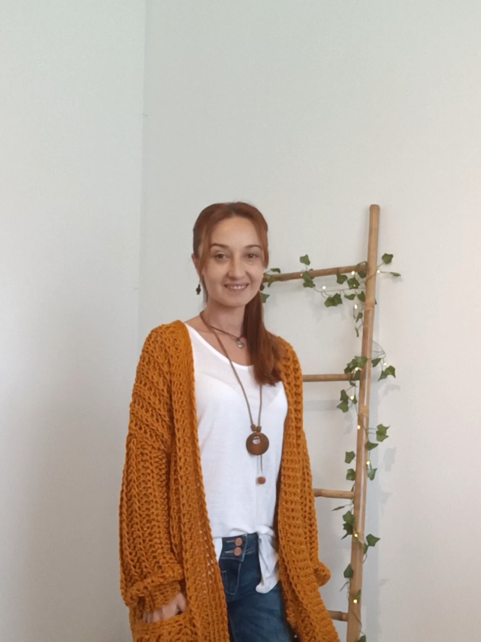 🪷 Crochet Cardigan 🪷  🔸 Extra Soft Wool  🔸 Cárdigan With Pockets  🔸 Boho & Rustic Style  ❇️ Available in my Etsy Shop ‼️  ❇️ Link in my profile 😉  #crochetcardigan #cardiganoutfit #ocre #crochetfashion #slowfashion #autumnfashion #womenoutfit #bohochic #bohemianstyle #etsysmallbusiness #etsyshop #knittedspirit 