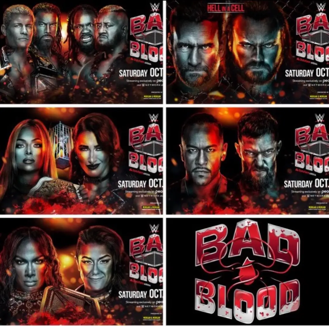 Five match for WWE badblood im so hype for this show ! #fyp #fypageシ #WWE #wwefan #wwetiktok #badblood #wwebadblood #romanreigns #codyrhodes #bloodline #PLE 