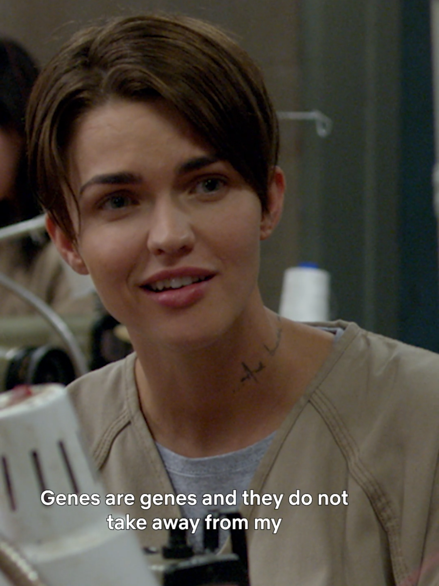 Anyone else suffering under the burden of their genetic perfection? 😮‍💨💅 #OrangeIsTheNewBlack #austok #netty