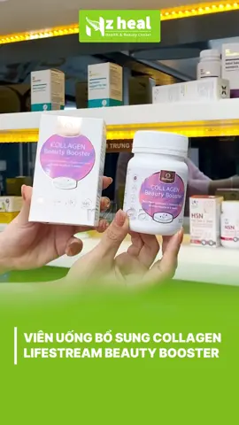 Viên uống cấp nước và bổ sung collagen Lifestream Collagen Beauty Booster ##depda##collagen##lifestream##capnuoc##sangda##nzheal##tips##fypシ゚viral