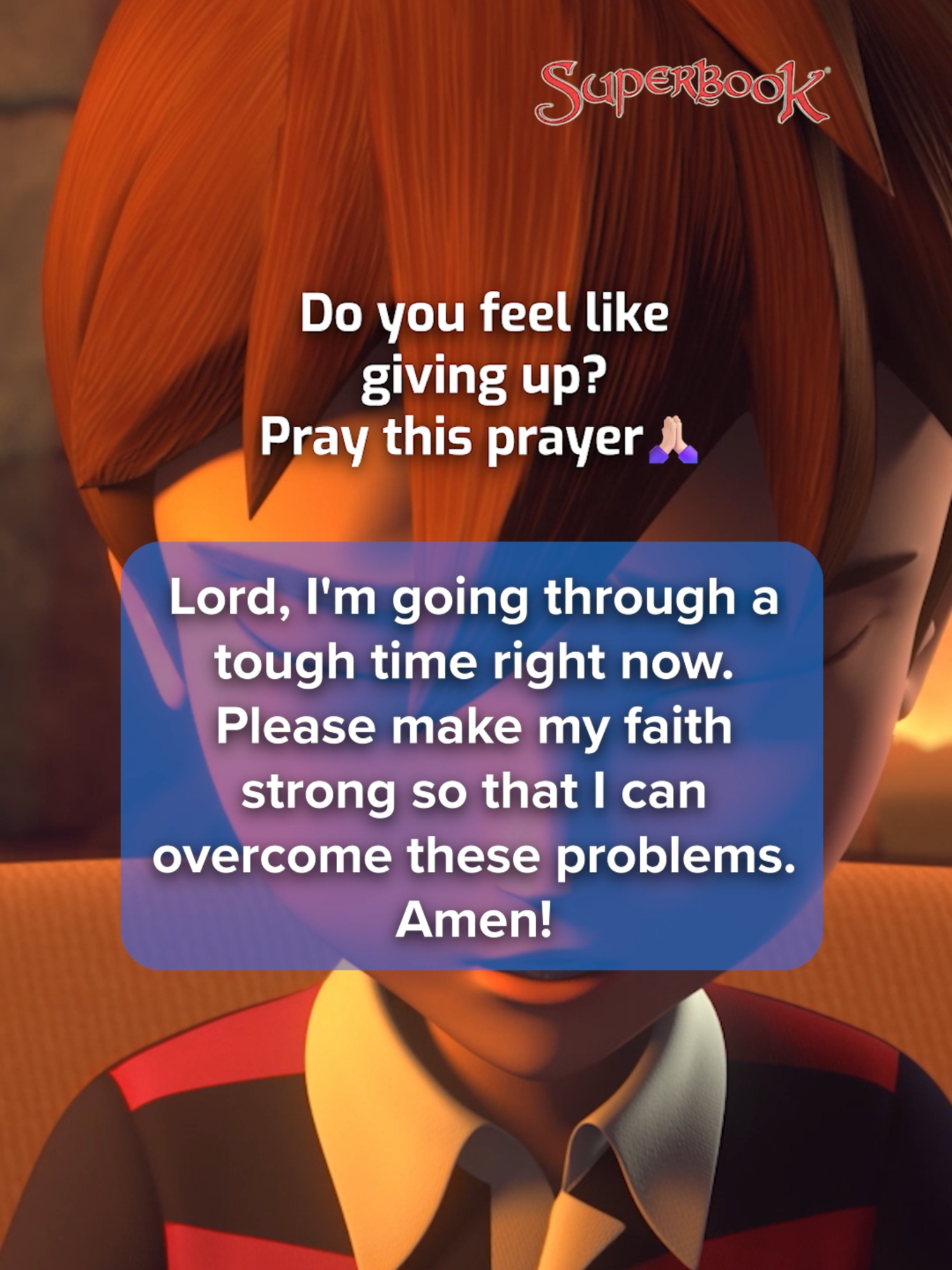 Repost this if you believe that you can overcome your problems with the help of God! 💖🙌🏼💯 #BatangSuperbook #PrayerTime #PrayerOnTikTok #ChristianTikTokCommunity #DailyPrayer #KeepTheFaith