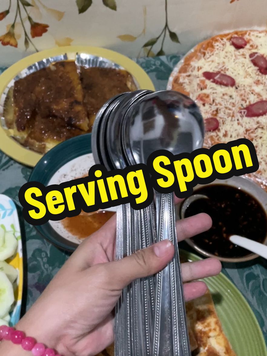 super sulit perfect kapag may mga occasion sa bahay #servingspoon #spoon #bigspoon #kitchenware #TikTokShop 