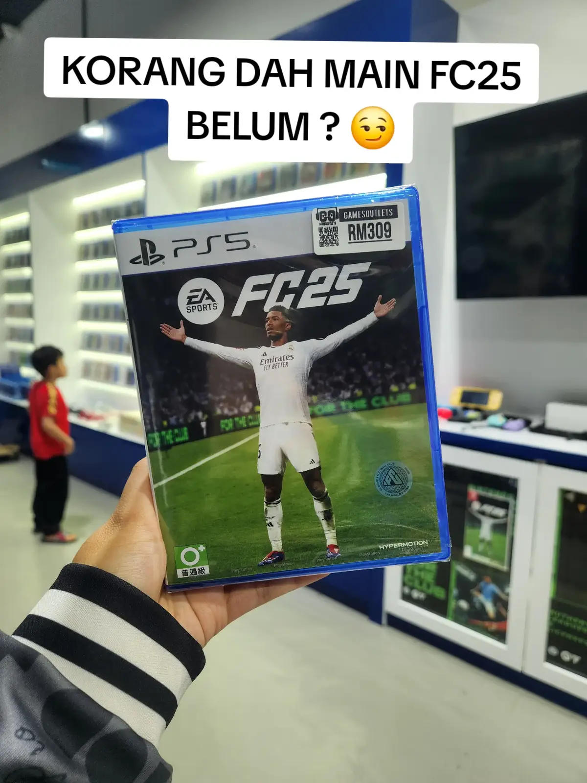 Jom dapatkan di Kedai game Johor Bahru Gamesoutlets 😊#fc25 #newrelease #nintendo #ps4 #ps5 