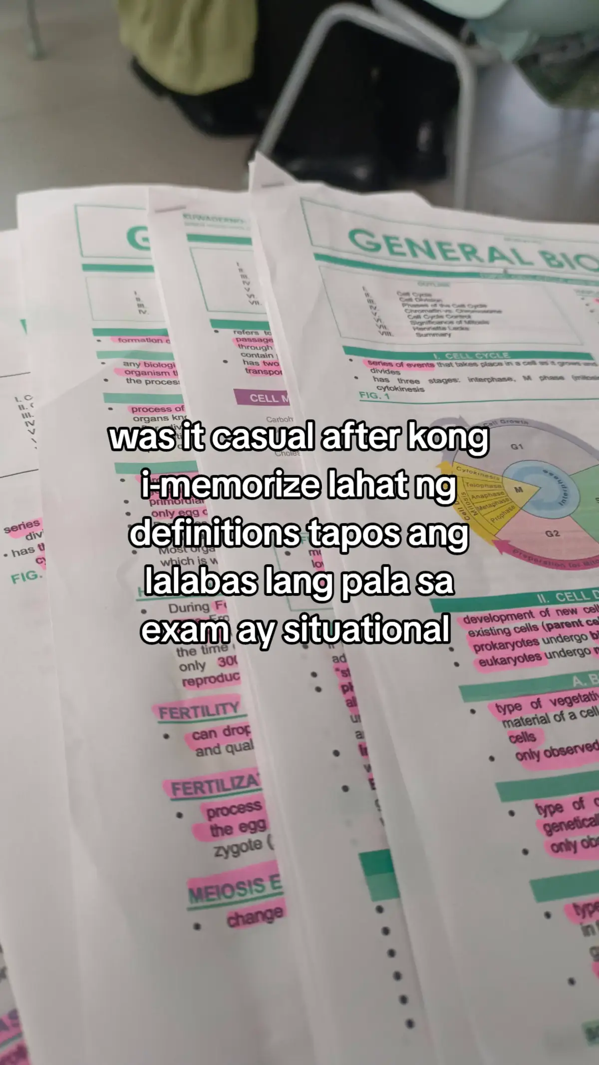 (masaya naman sagutan situational exams, lalo na kapag naiintindihan mo, maarte lang talaga ako HAHAHAHAHA) #studytok #seniorhighschool #viral #shs #exam #midterms #relatable #foryou #fyp 