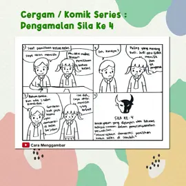 Menggambar / Membuat Komik Tema Pancasila Sila ke-4 #caramenggambar #komik #pancasila
