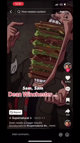 #deanwinchester #scoopydoo #fyp 